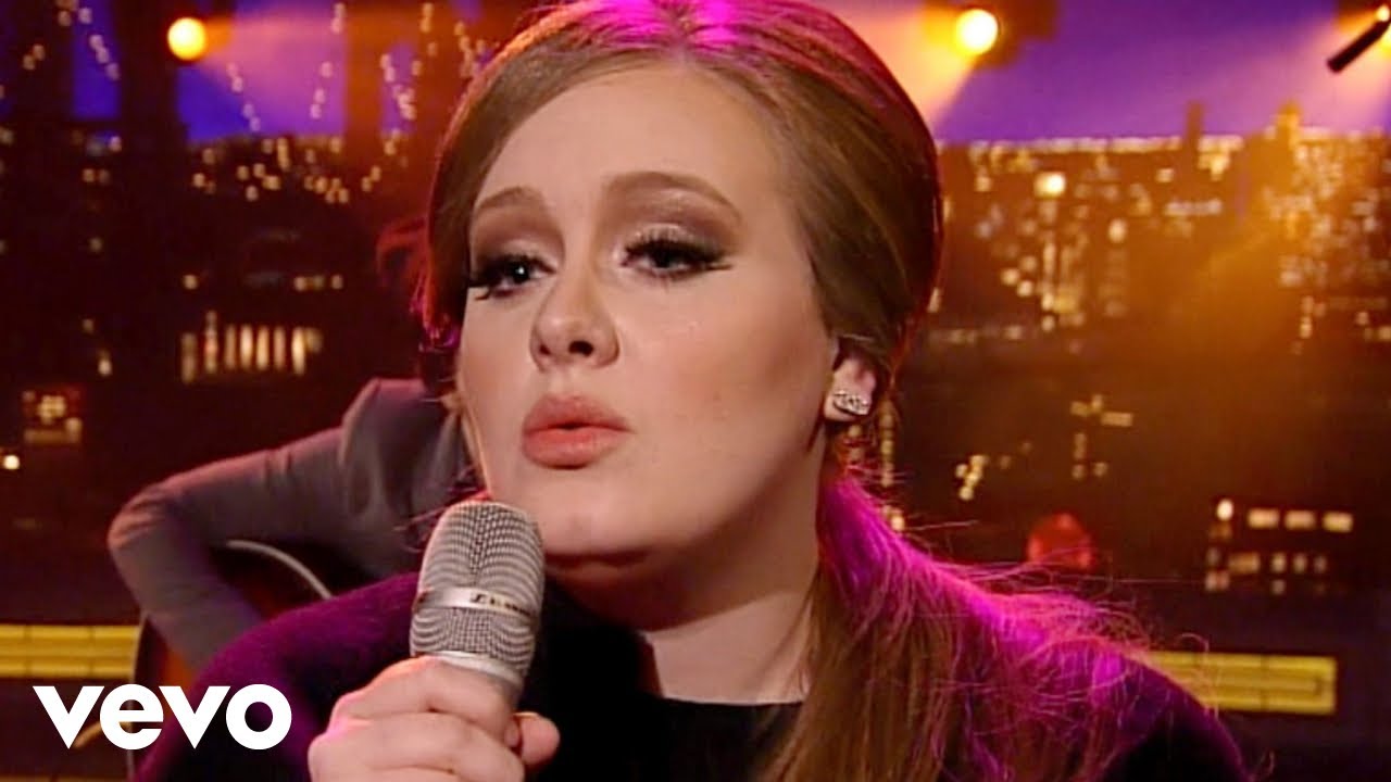 Adele - Lovesong (Live on Letterman)