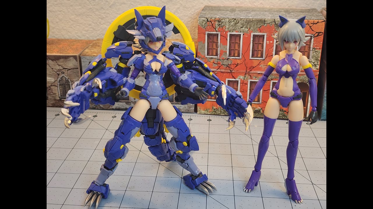 Armored Mecha Wolf Girl FENRIR!