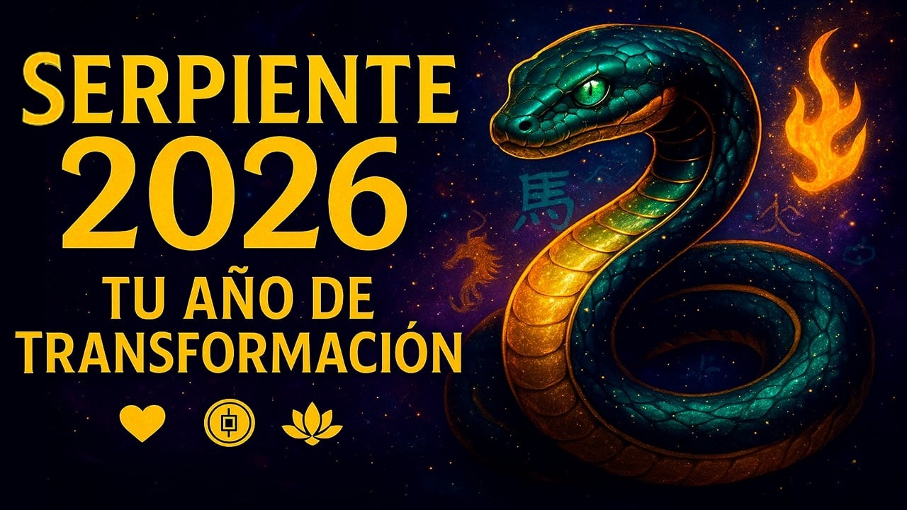 ✨ Si Eres SERPIENTE Esto CAMBIARÁ Tu Vida en 2026 🐍 Horóscopo Chino y Predicciones Completas
