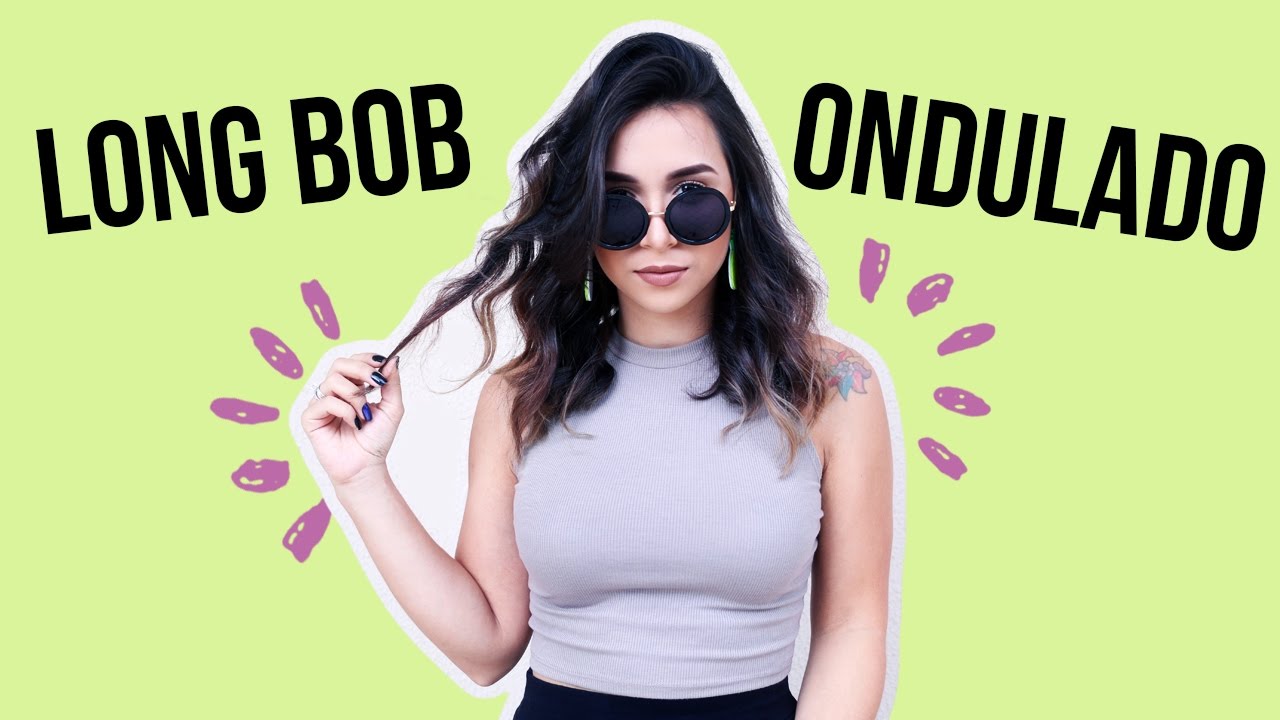 Como Ondular Cabelo LONG BOB | #NiiTodoDia1