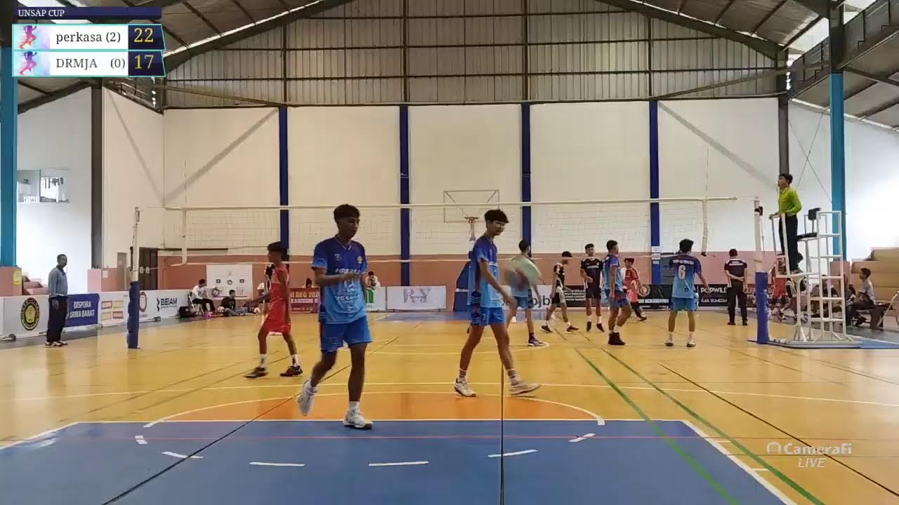 LIVE KEJUARAAN ANTAR SMK SMA SEJABAR ,SMK PERKASA A VS SMAN DARMARAJA