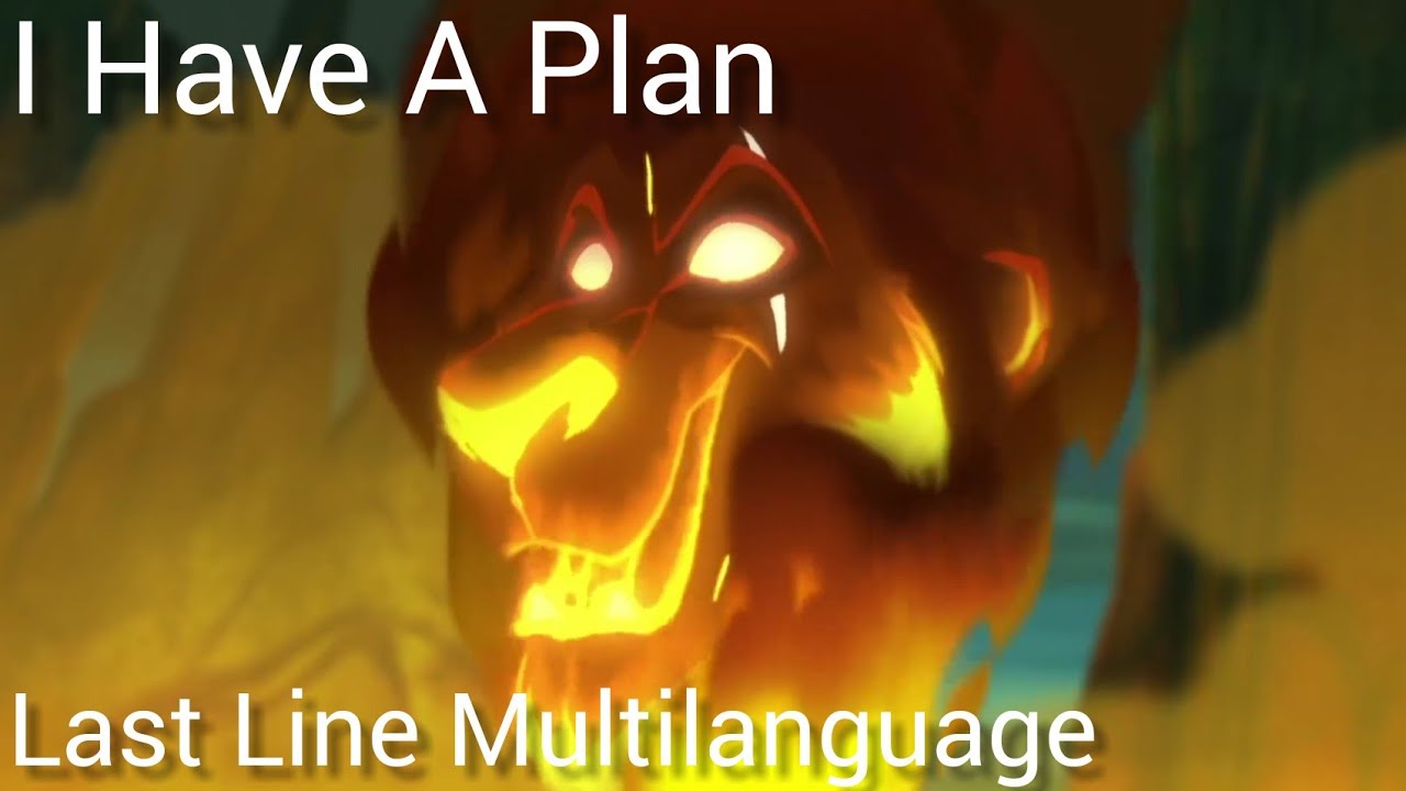 The Lion Guard | I Have A Plan - Last Line Multilanguage (30 Languages)