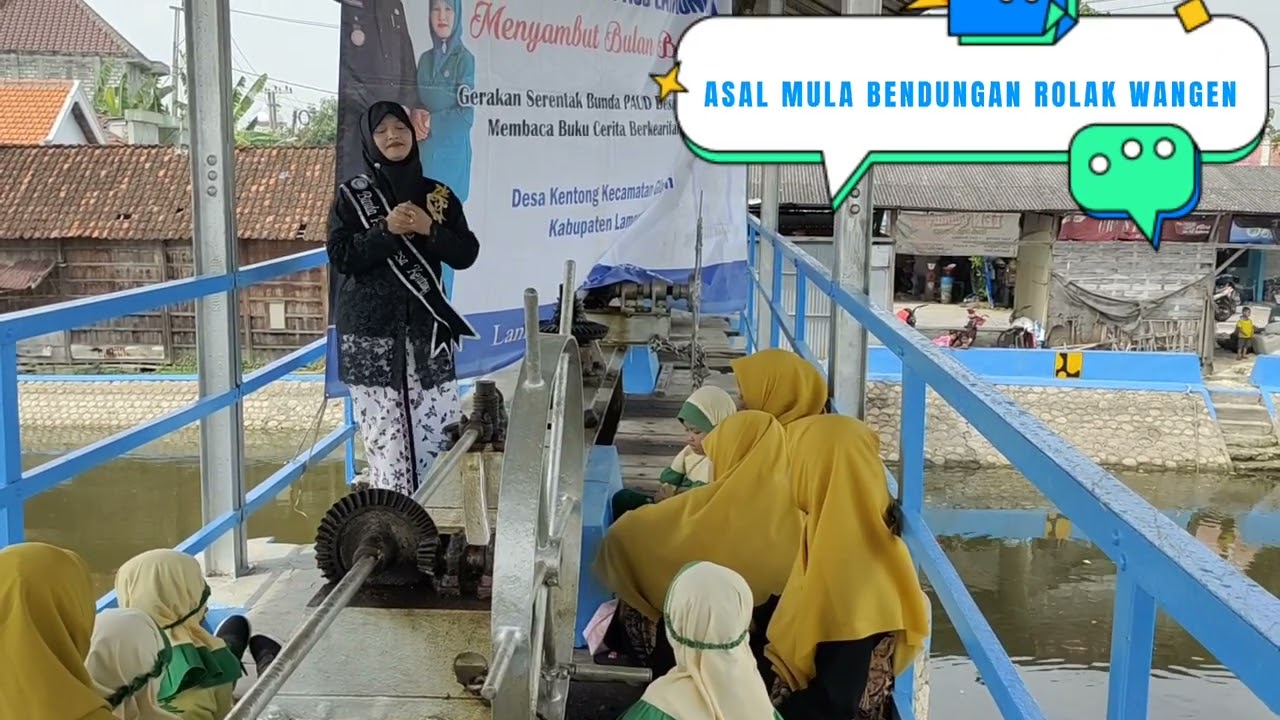 Asal Mula Bendungan Rolak Bunda Paud Desa Kentong  Kecamatan Glagah Kab  Lamongan Tahun 2022