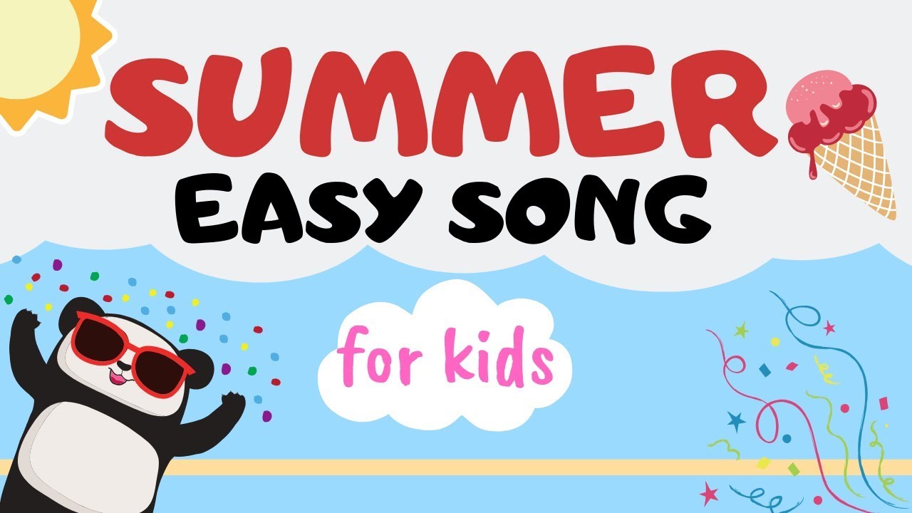 Summer Song for Kids  | Easy Monkey Songs