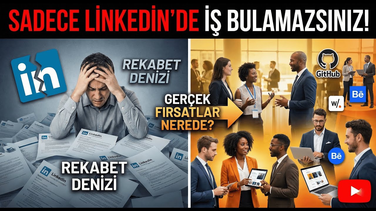 Sadece Linkedln'de İş Bulamazsınız!
