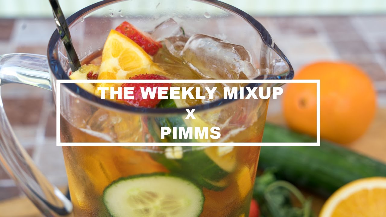 HOW TO MAKE A PIMMS COCKTAIL 🌞🍓🍊