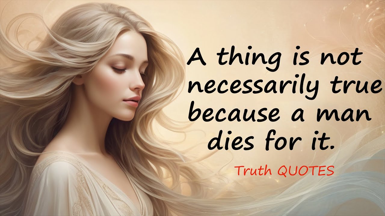 Deep Truth Quotes for a Meaningful Life | Stoic Way Official |