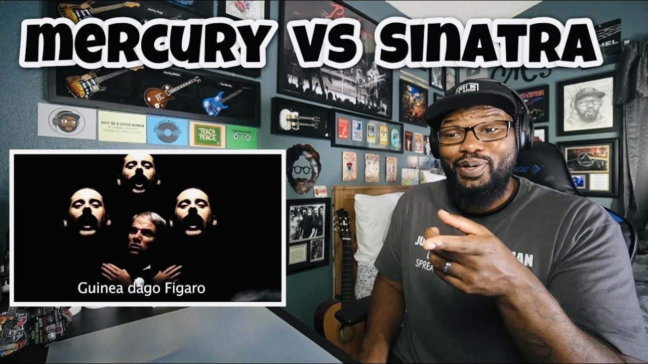 Frank Sinatra vs Freddie Mercury - Epic Rap Battles Of History | REACTION