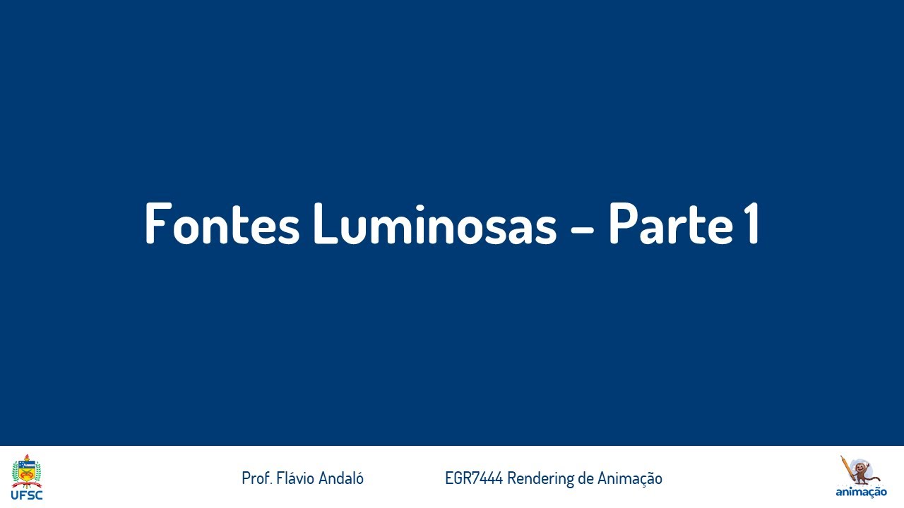 Aulas Rendering - Fontes Luminosas Parte 1