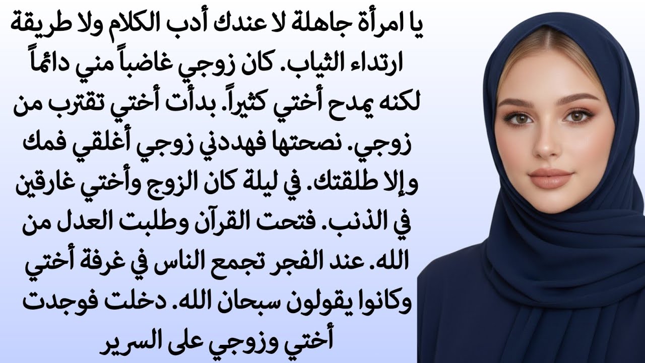 خيانة في السجود.. اكتشفت زوجي وأختي على السرير.. ثم حدث ما لا يُصدق! || رواية كاملة 