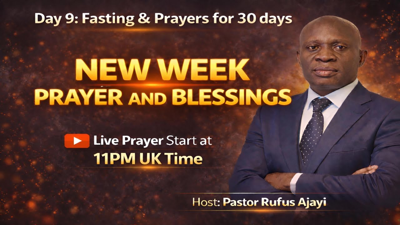 Prayer For The New Week //  Prayer Night Altar// Encounter 025 // Pastor Rufus