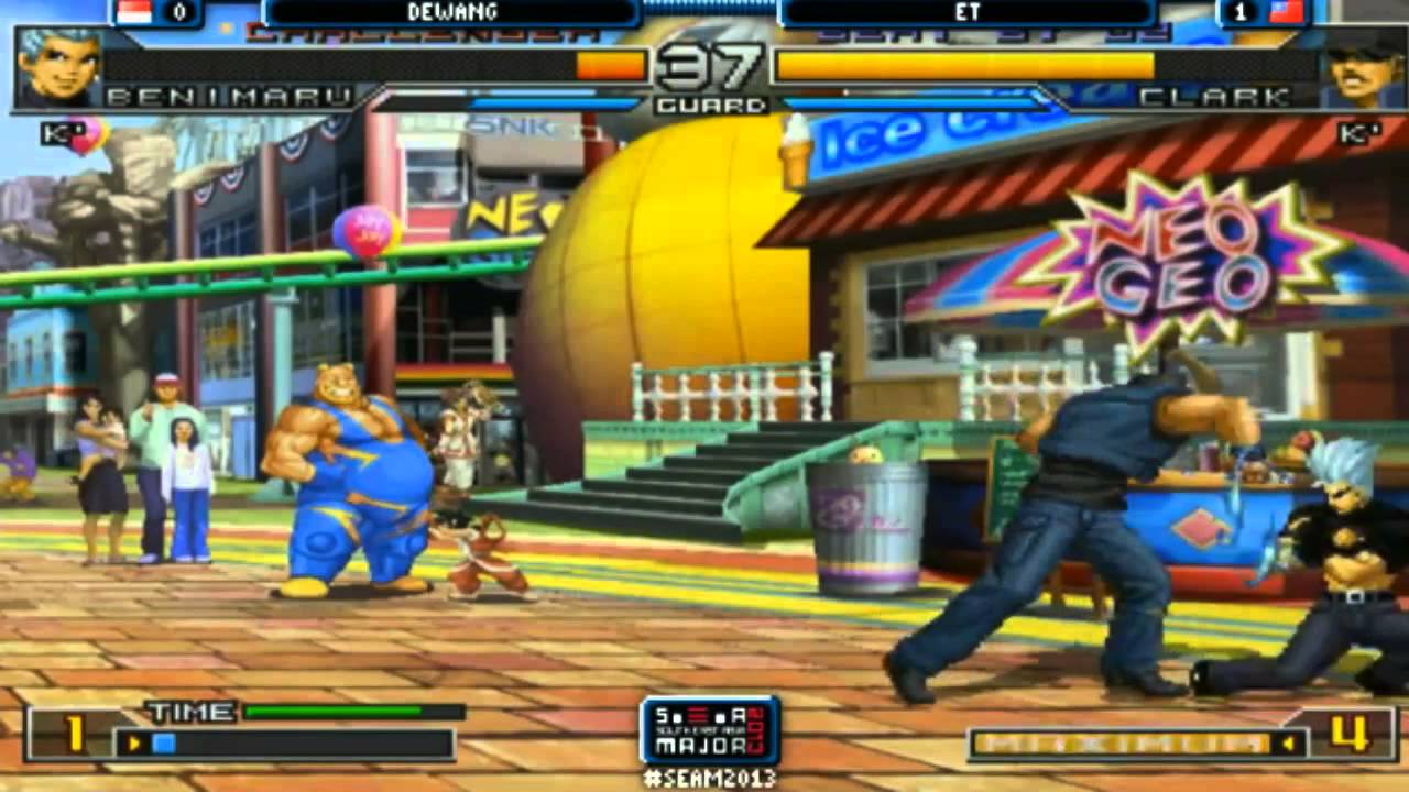 SEAM2013新加坡大賽-KOF02UM De wangI VS ET