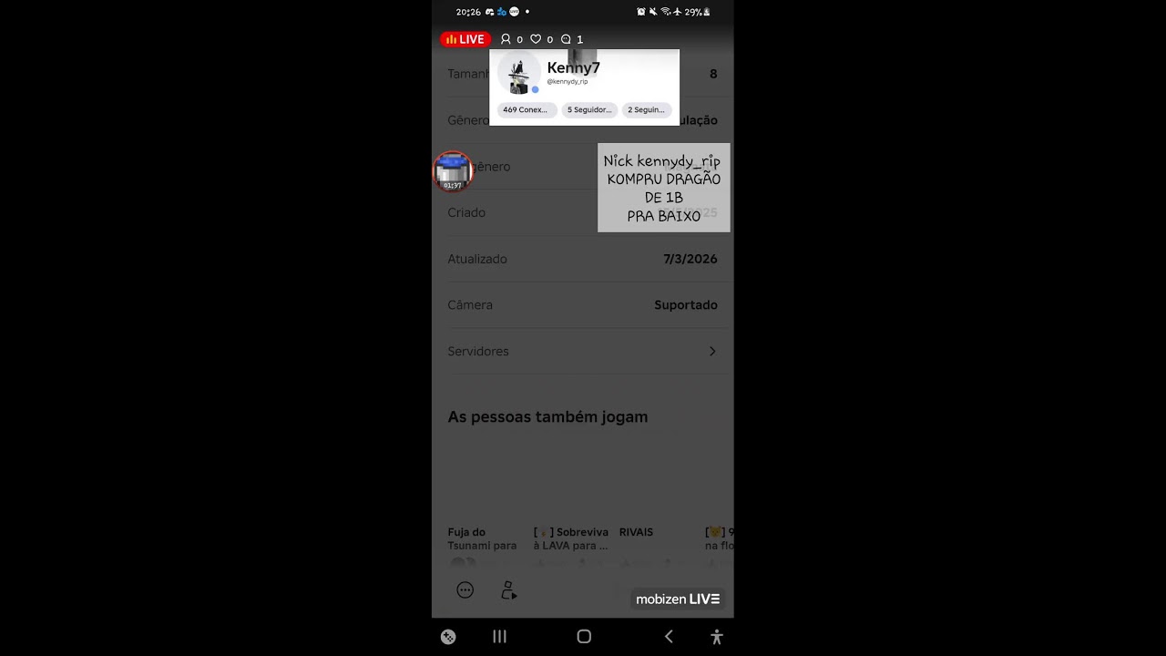 compro dragão de 1b pra baixo