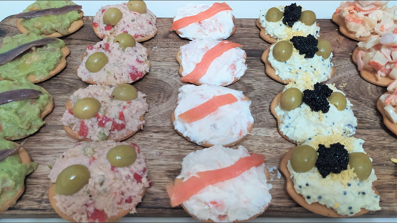 Canapés fáciles