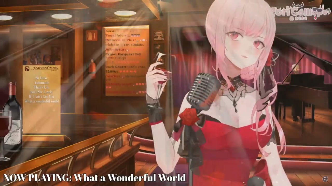 Mori Calliope Sings - What a Wonderful World