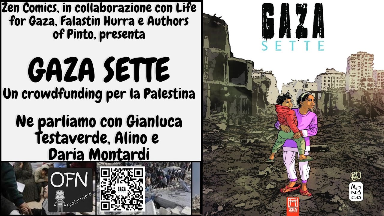 GAZA SETTE - Un Fumetto per la Palestina
