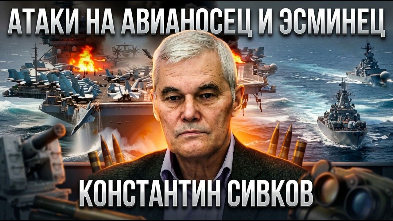 Константин Сивков | Атаки на авианосец и эсминец