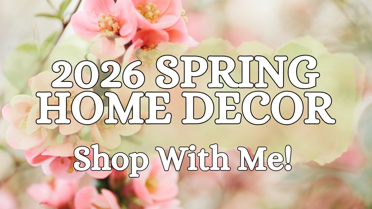 SPRING HOME DECOR SHOP WITH ME 🌷 TJ Maxx Has the CUTEST New Finds!