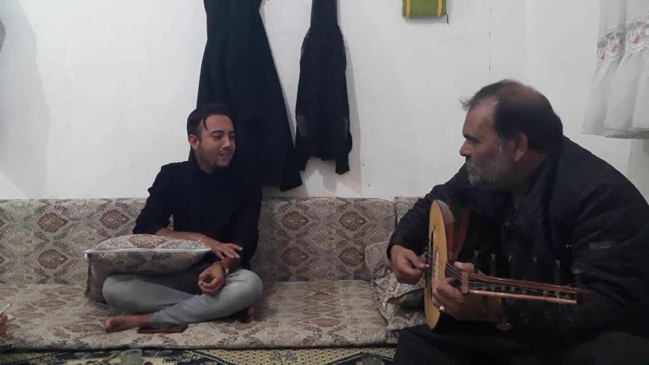 الفنان الكبير صادق جبوري مع عازف العود الفنان غسان الشمالي