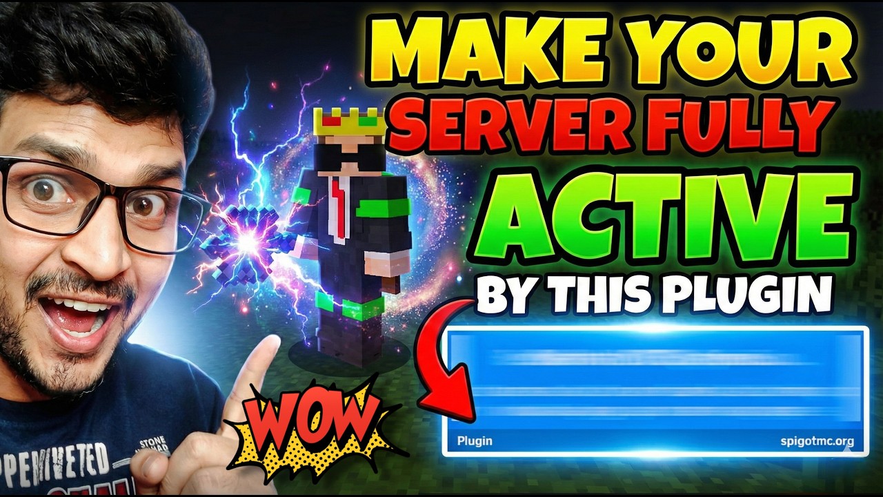 How To Make your Server Fully Active | Best SMP Plugin Minecraft 1.21