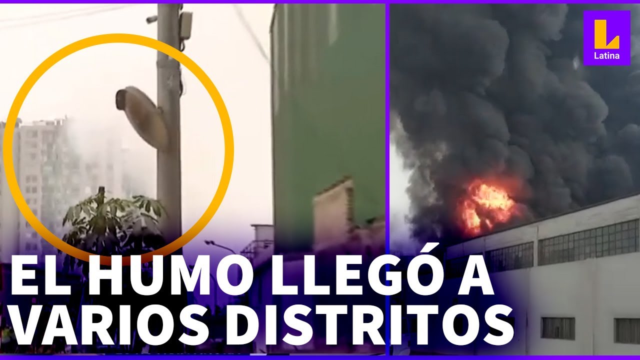Incendio en El Agustino: Así quedaron los exteriores del almacén luego de que controlaran fuego
