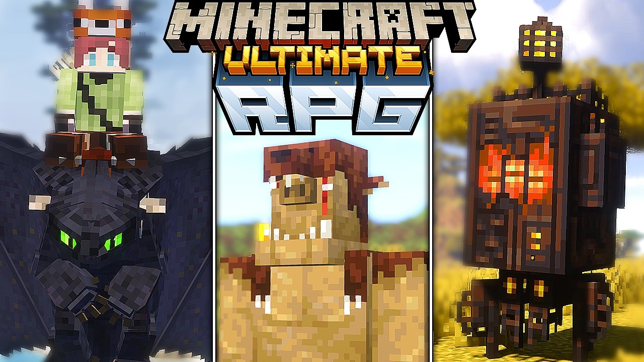 TOP 20+ Minecraft RPG & Adventure Mods⚔️ Ep. 3 | Forge 1.20.1+