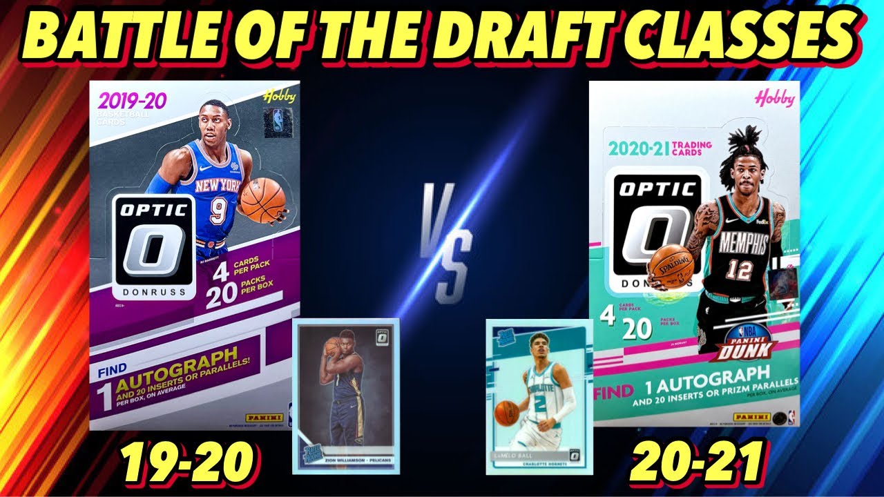 BATTLE OF THE DRAFT CLASSES: 2019-20 VS. 2020-21 OPTIC HOBBY BOXES