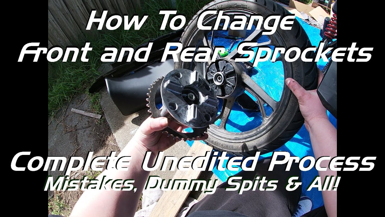 How To Change Front And Rear Sprockets | 2023 Honda CB125F | Part 2