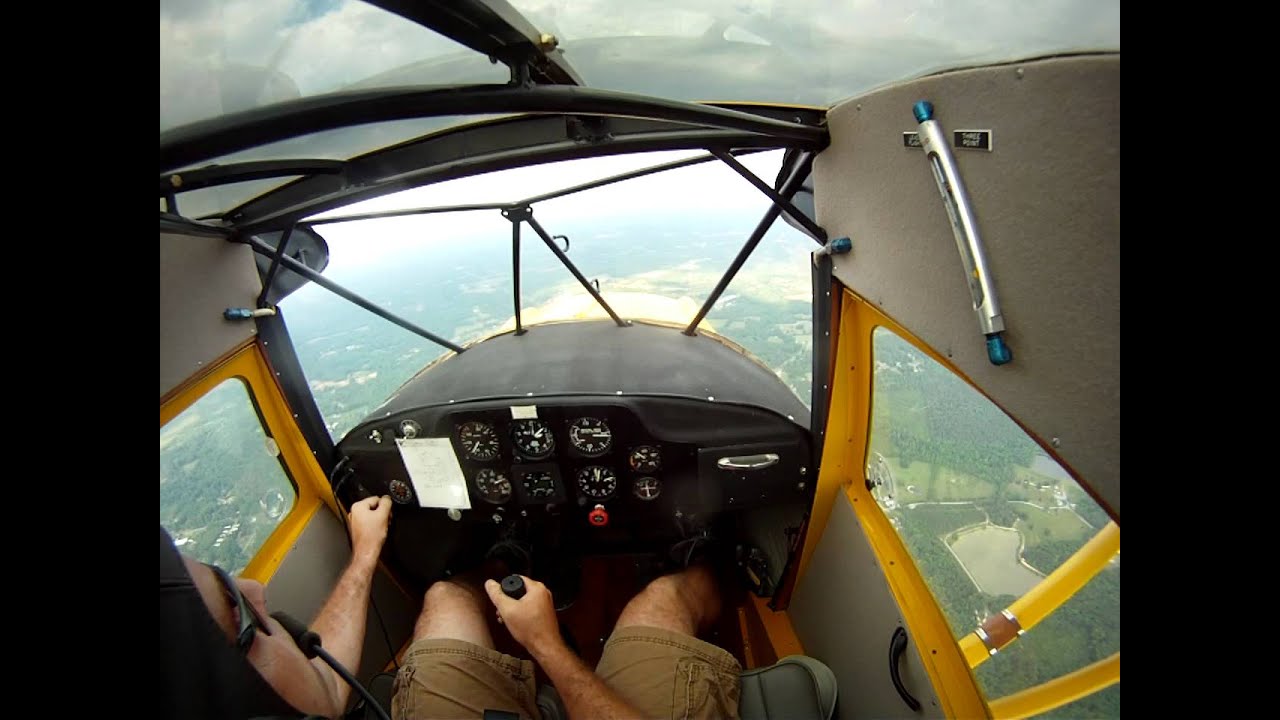 Aerobatics in a 1946 Clipped Wing Taylorcraft