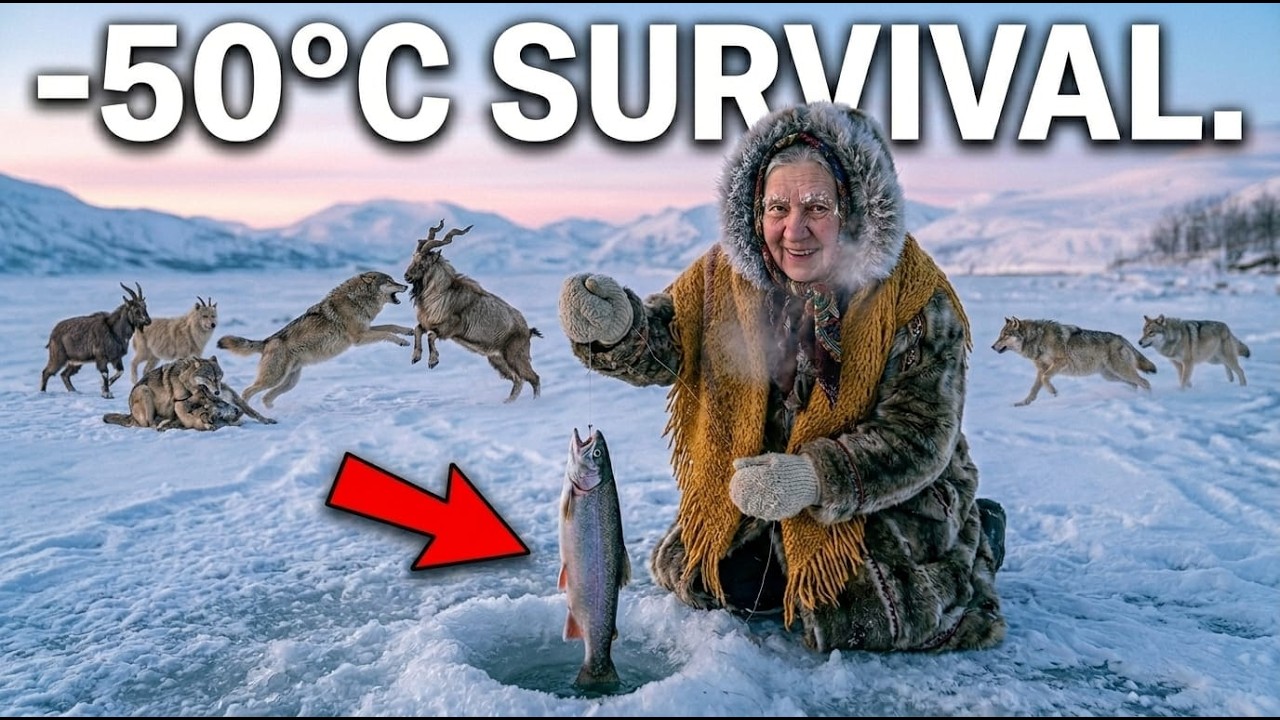 70 Year Old Martha vs The Arctic Protecting Her Only Friends from the Wolf Pack