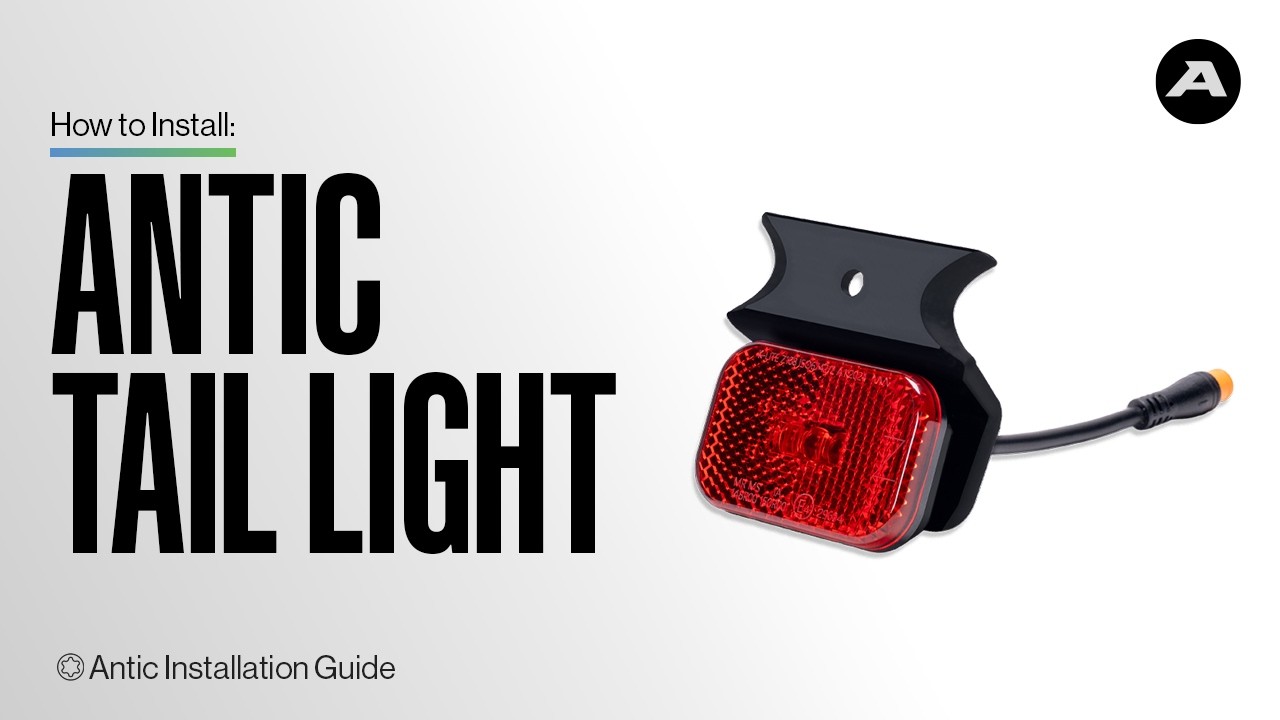 Antic Bike | Tail Light Install