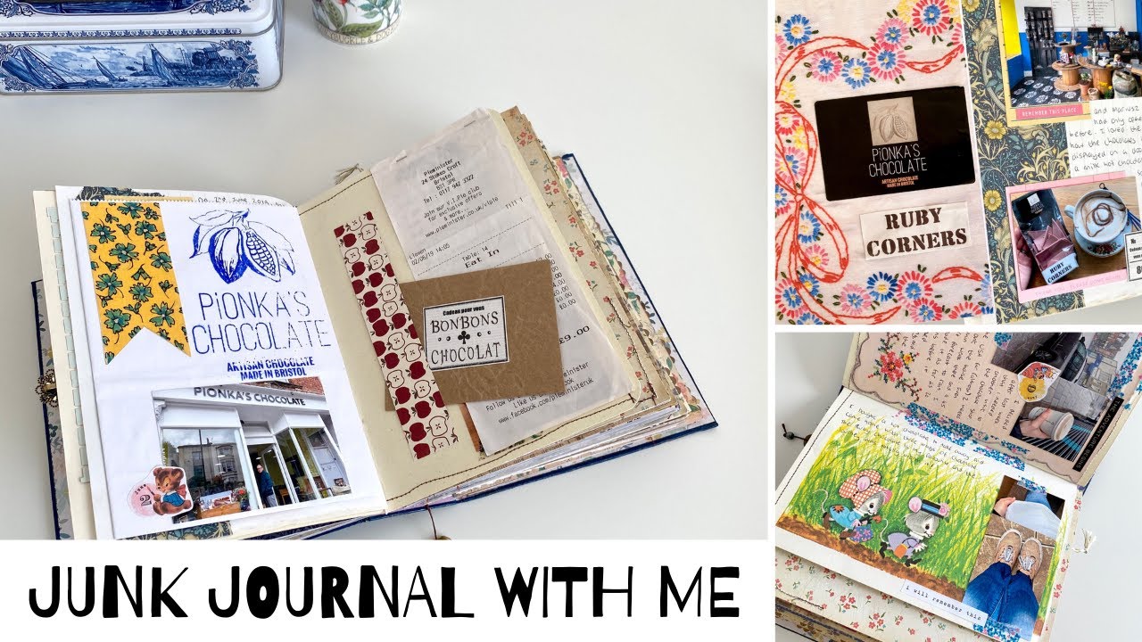 Junk Journal With Me | Ep 03 | Journaling Process