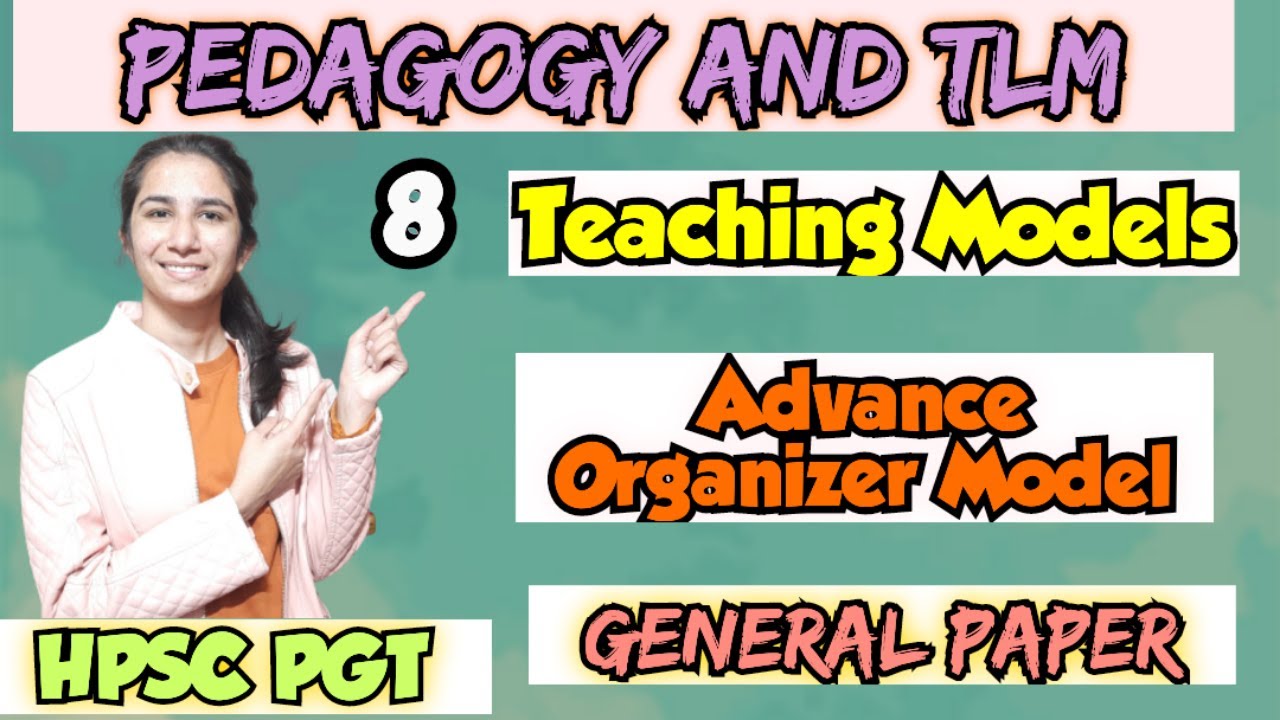 Class-8 HPSC PGT Advance Organizer Model By Ravina | M.Ed./UGC NET Education @InculcateLearning ​
