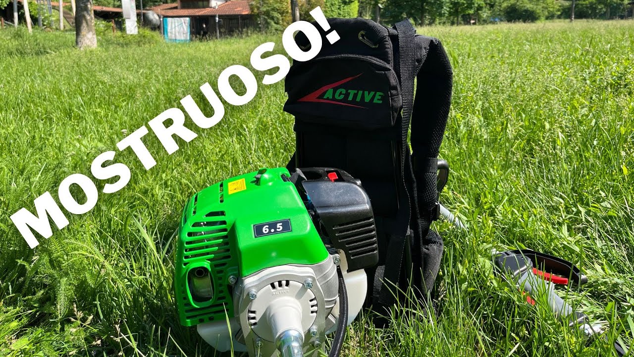 E' davvero BRUTALE!! Recensione decespugliatore Active 6.5.