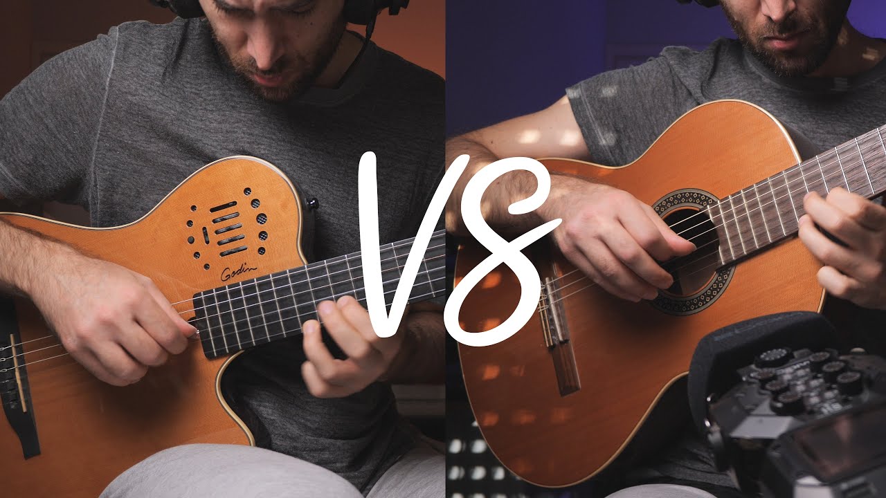 Solo Time: Godin vs cheap Acoustic