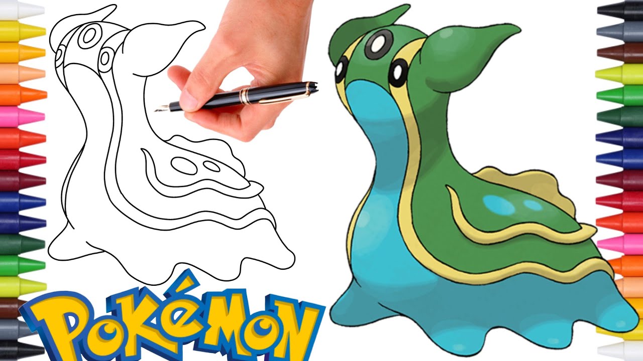 Comment Dessiner LE POKÉMON TRITOSOR Mer Orient | Variantes de Pokémon