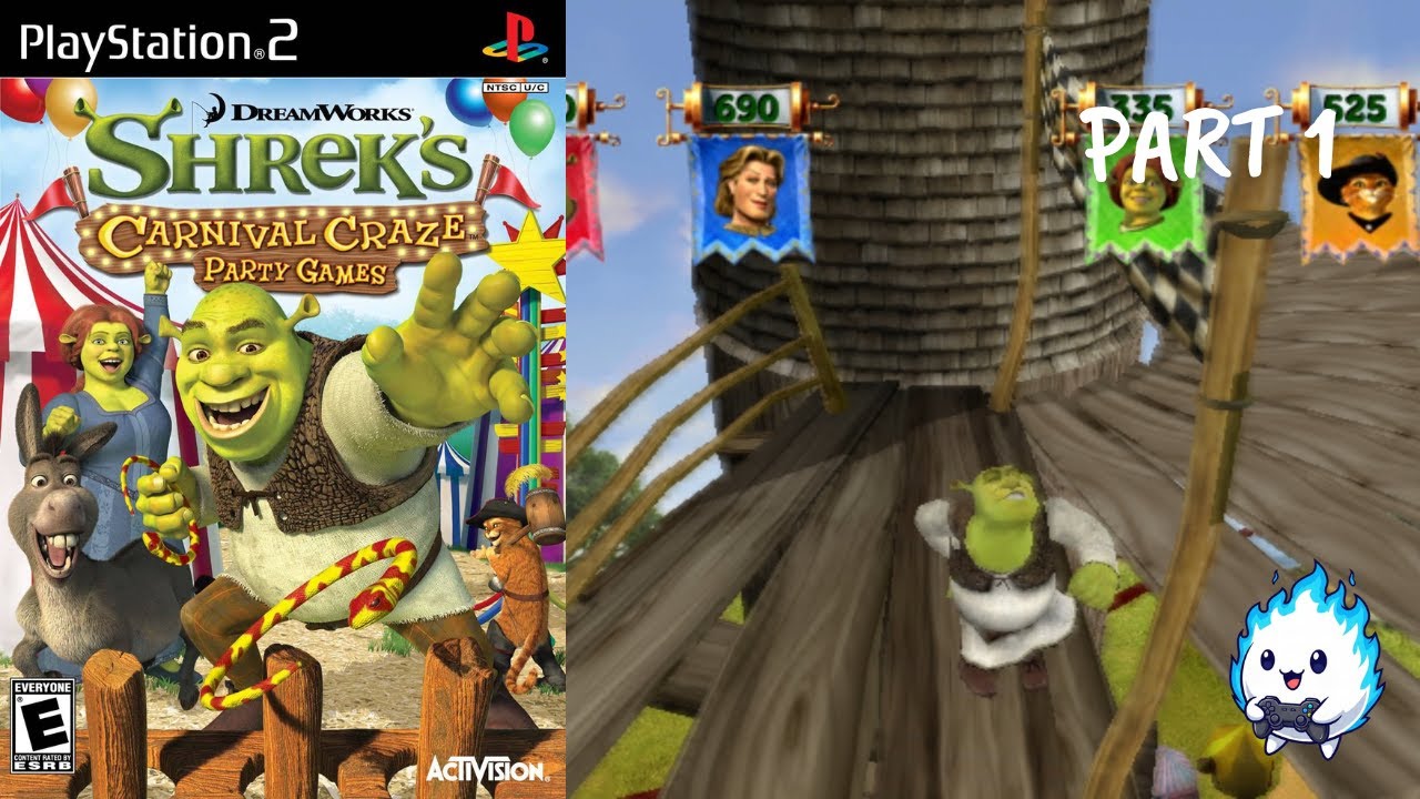 Shrek's Carnival Craze Party Games Story Mode Playthrough Part 1