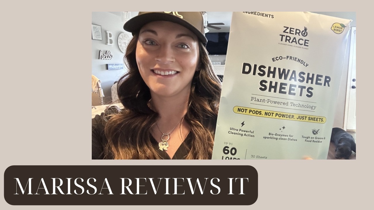 Zero Trace Dishwasher Sheets Review