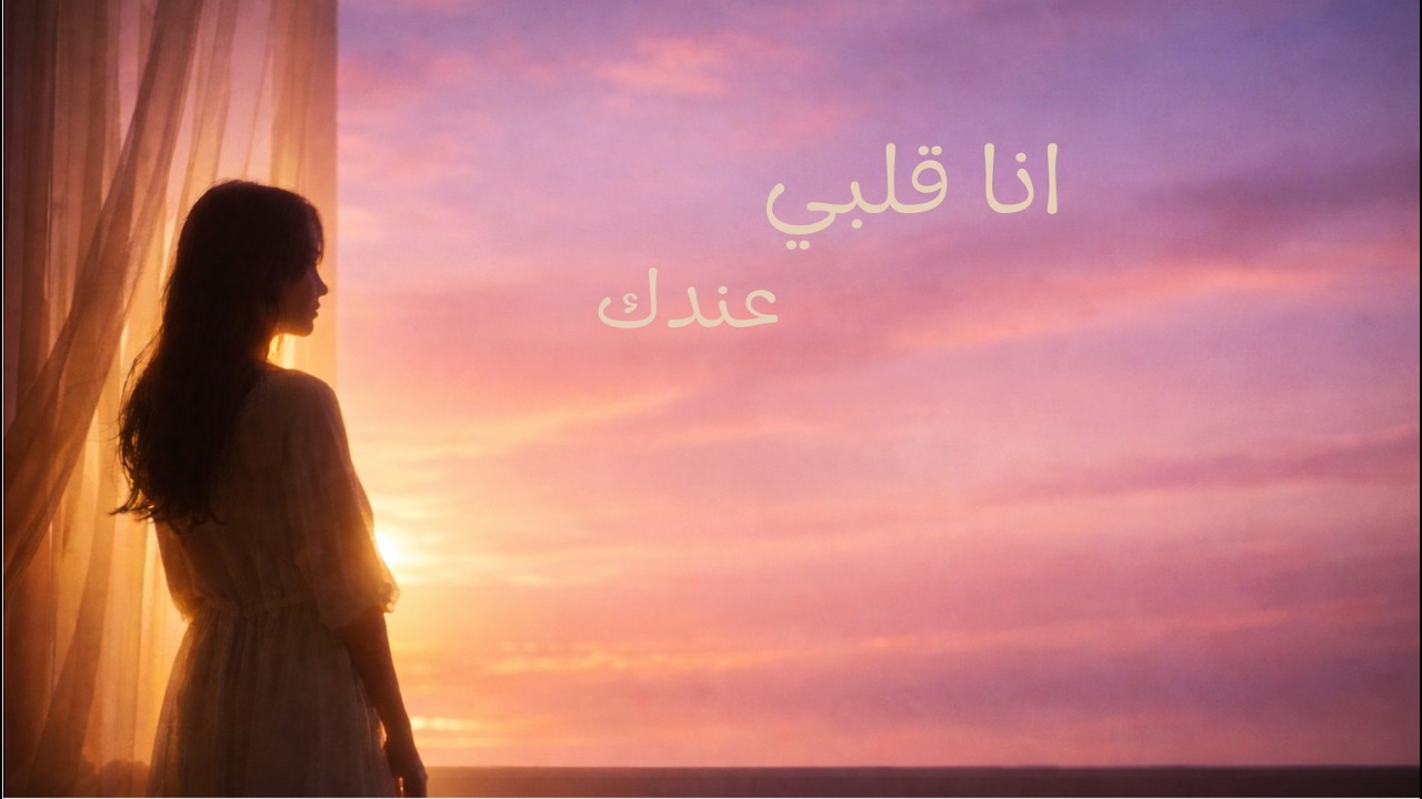 أنا قلبي عندك 🤍