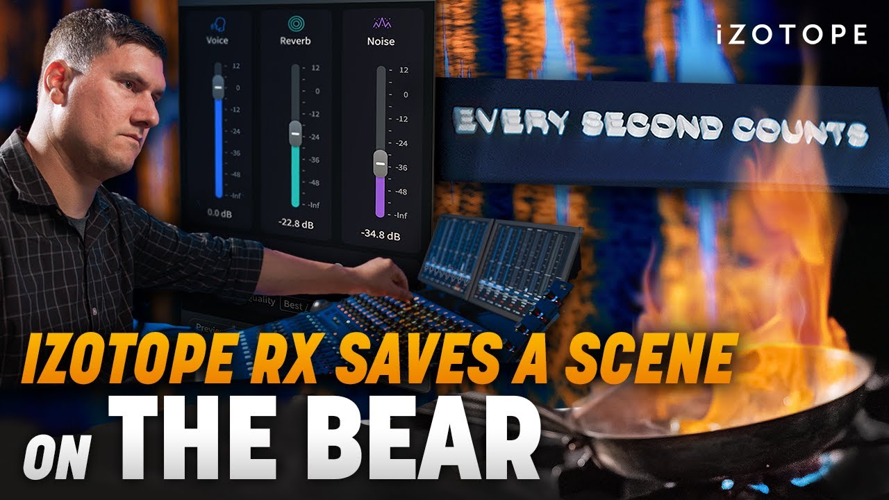 Sound design secrets: How RX rescues dialogue on FX's The Bear | iZotope