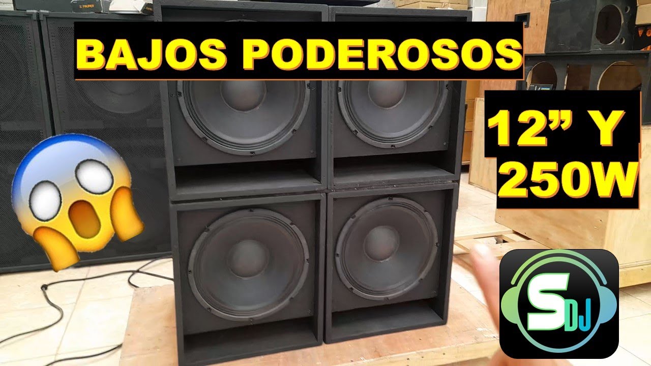SUPER BAJOS de 12