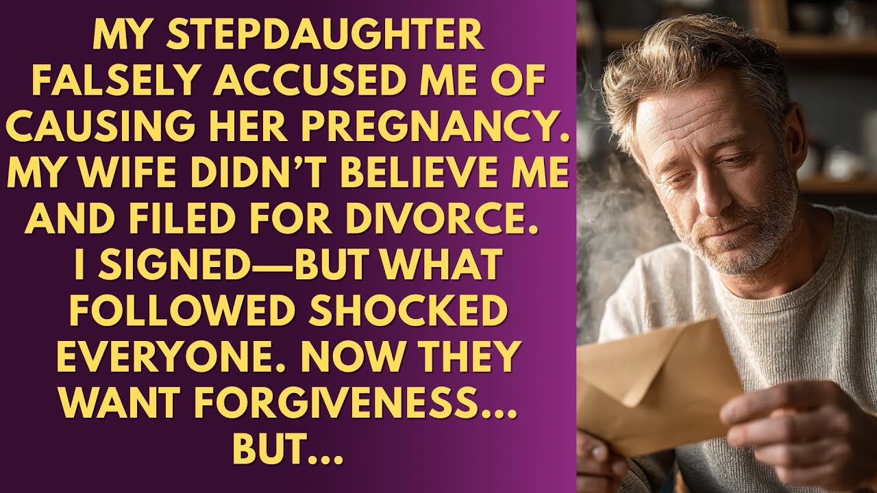 My stepdaughter blamed me for her pregnancy—so I revealed the truth that changed everything.