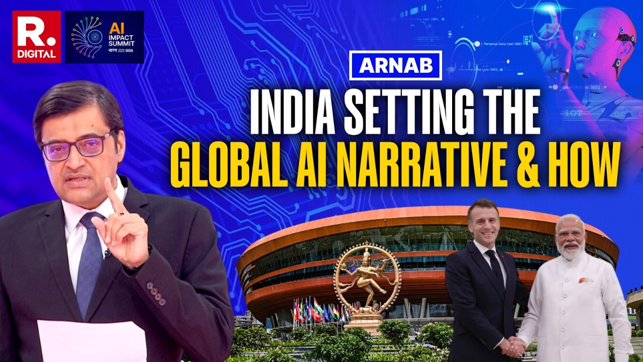 Arnab Underlines How Delhi Leads The Global AI Narrative With The AI Impact Summit