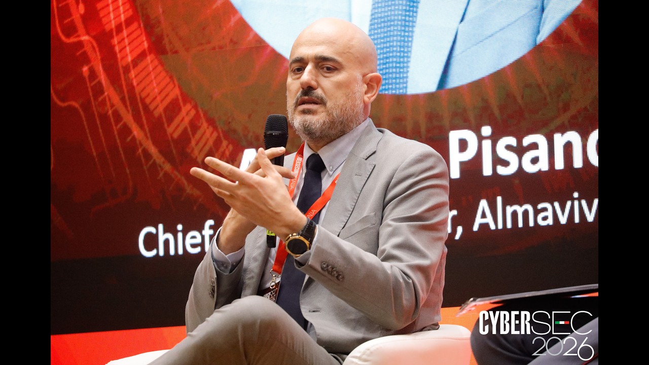 CyberSEC2026, l'intervento di Antonio Pisano (Almaviva Group)