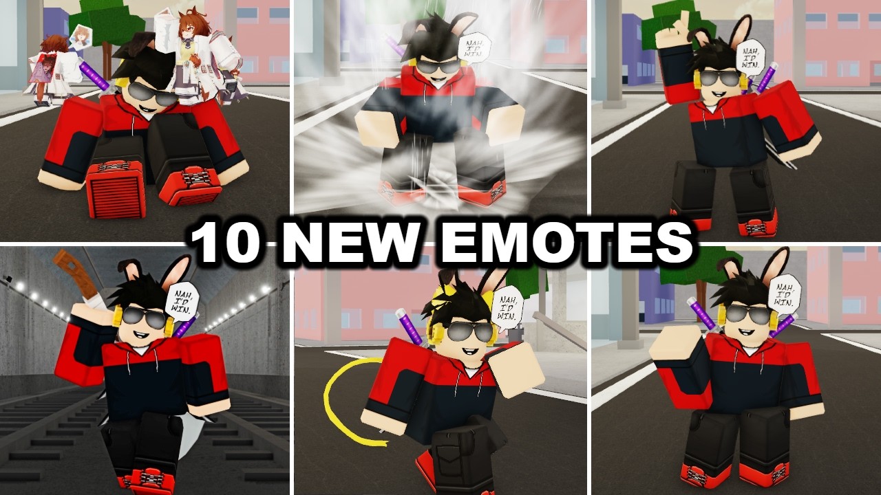 ALL 10+ NEW EMOTES in Jujutsu Shenanigans! (SATURDAY UPDATE) [ROBLOX]