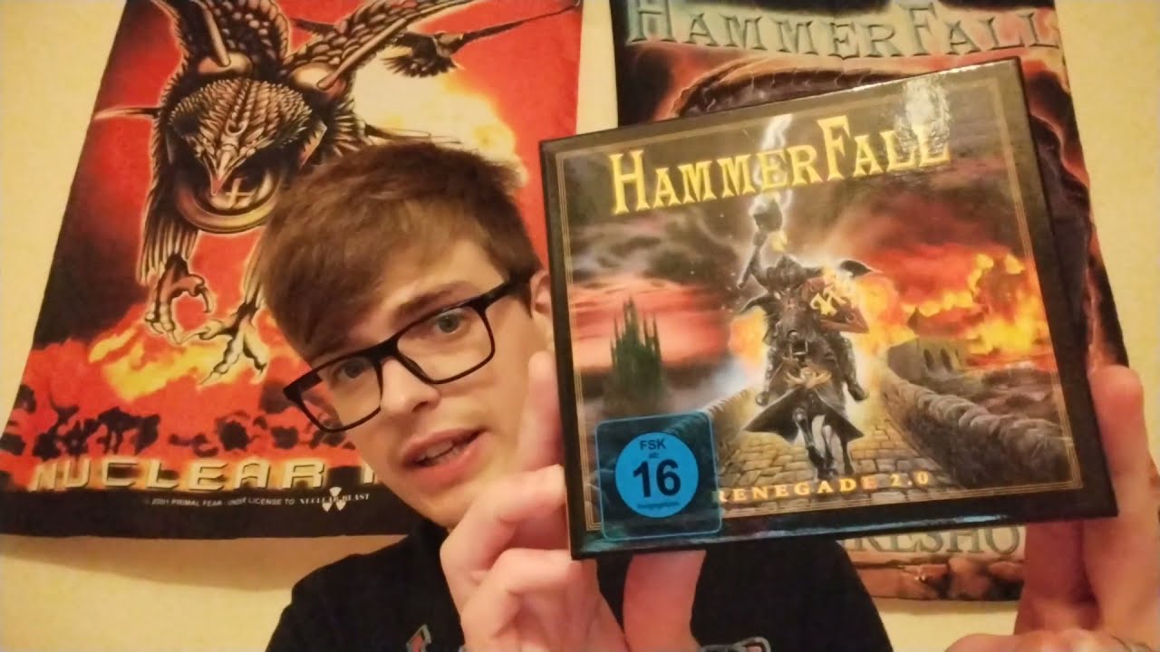 No Nonsense Metal Reviews; Hammerfall: Renegade 2.0 unboxing & review