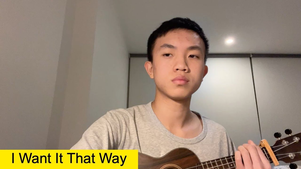 I Want It That Way Ukulele Cover
