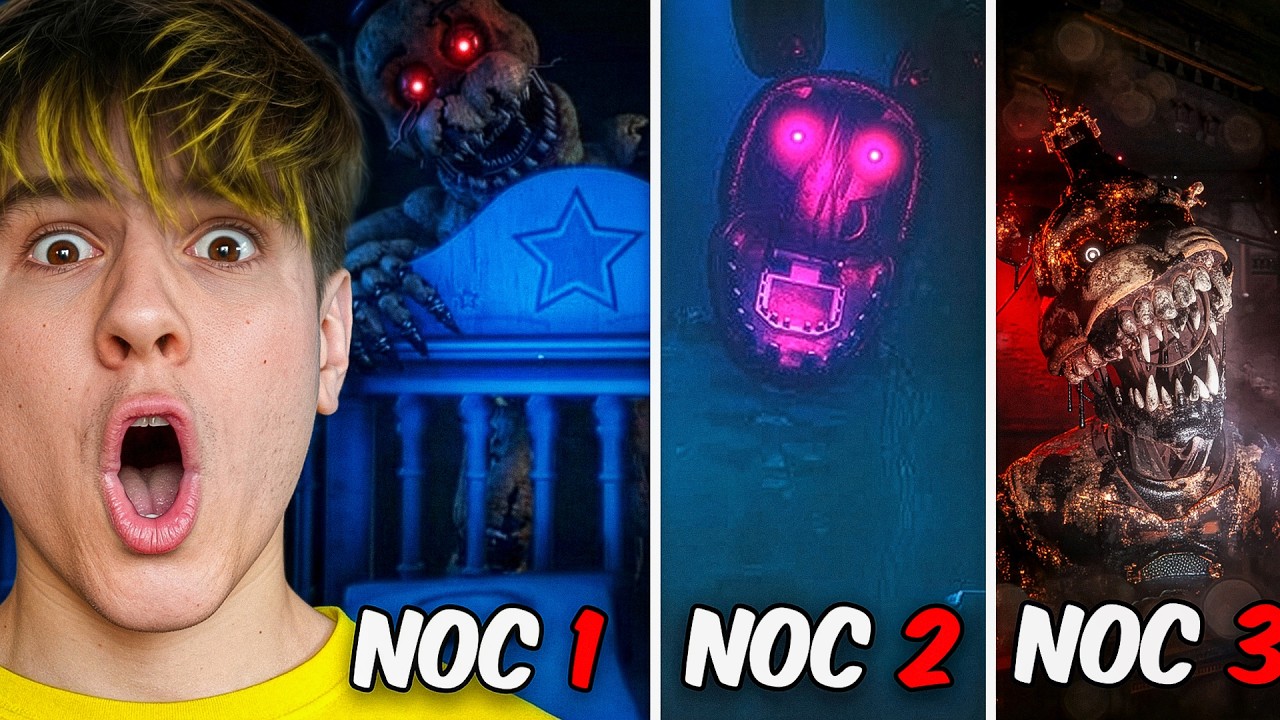 FNAF, ALE KAŻDA NOC TO INNA GRA