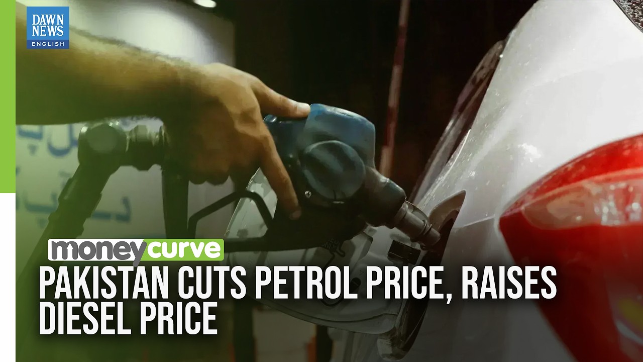 Pakistan Cuts Petrol Price, Raises Diesel Price | New Fuel Prices Announced | Dawn News English