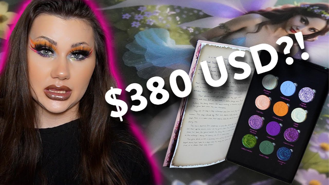 TRYING THE MOST EXPENSIVE INDIE MAKEUP BRAND?! MAGICAL HIPPIE  CRECALLIUM REVIEW  | SWATCHES
